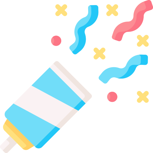 confettis Icône gratuit