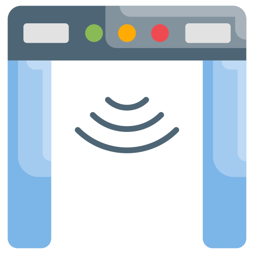 Detector De Metales Iconos Gratis De Seguridad