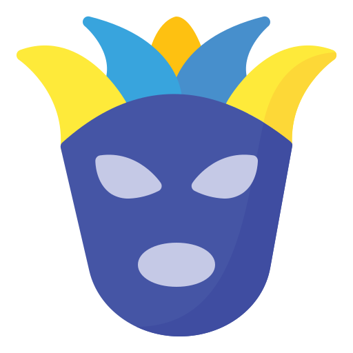 Карнавальная маска бесплатно иконка