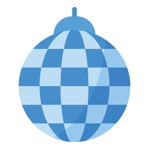 bola de disco icono gratis