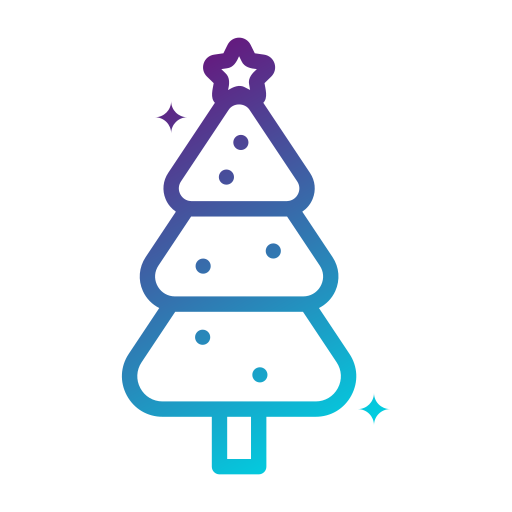 árbol de navidad icono gratis