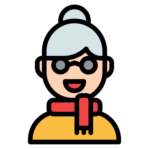 anciana icono gratis