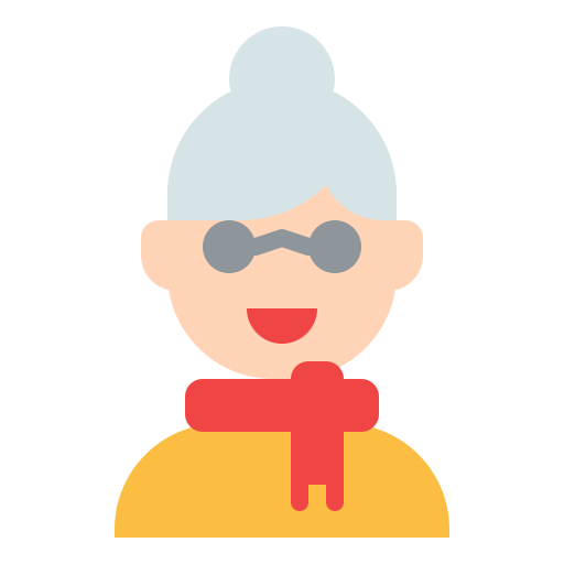 anciana icono gratis