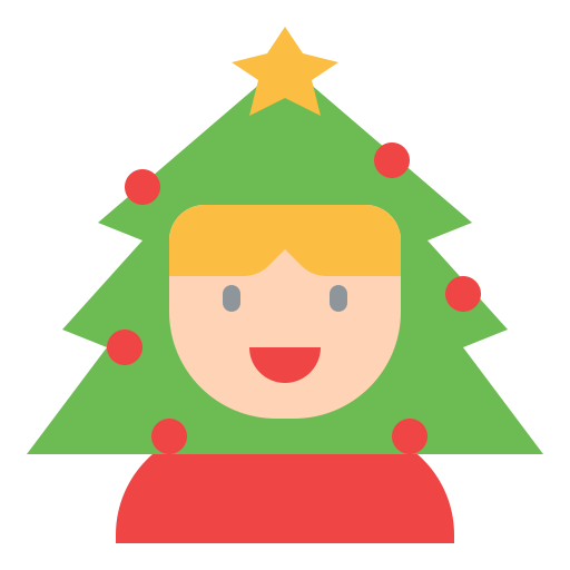 árbol de navidad icono gratis