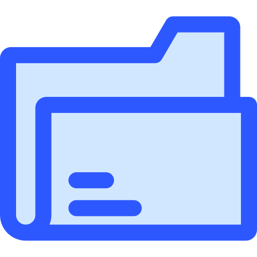 Folder Generic Blue icon