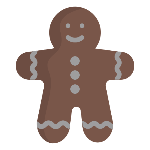 Gingerbread free icon