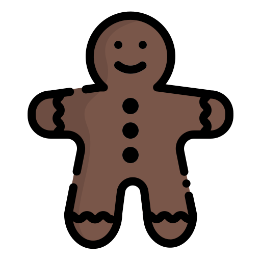 pan de jengibre icono gratis