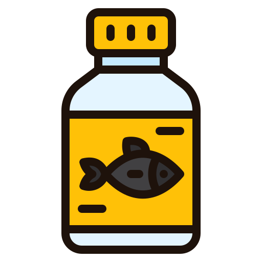 aceite de pescado icono gratis