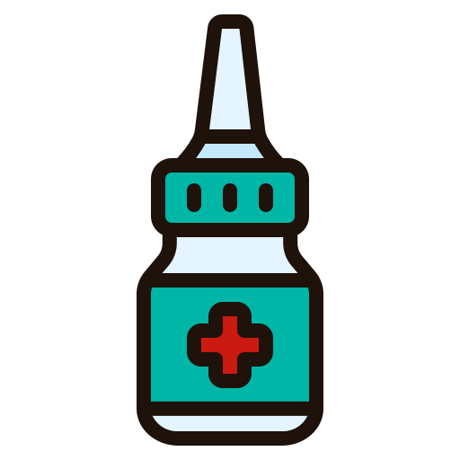 Nasal spray Generic Outline Color icon