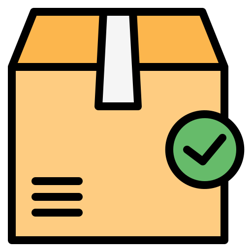 Package checking - Free shipping and delivery icons