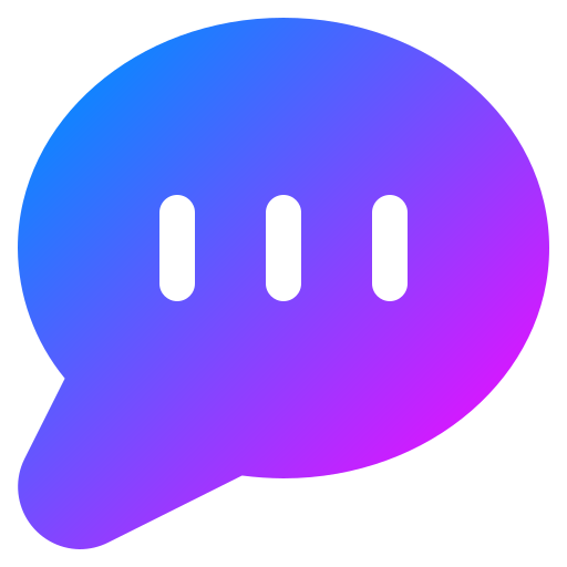 Chat Generic Flat Gradient icon