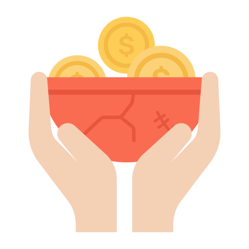wohltätigkeit kostenlos Icon wohltätigkeit kostenlos Icon