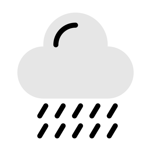 pluie Icône gratuit