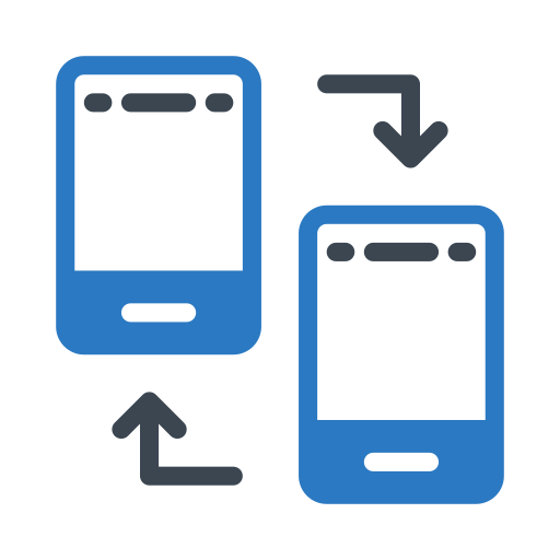 transferencia de datos icono gratis