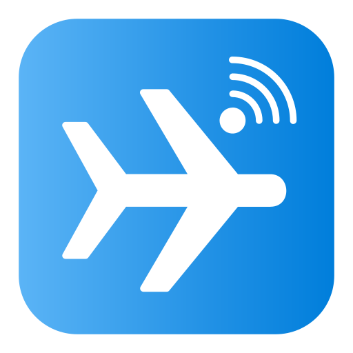 Plane Generic Flat Gradient icon