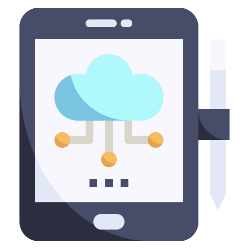 computación en la nube icono gratis