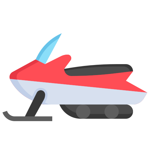 Snowmobile free icon