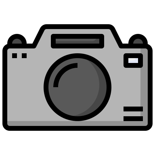 cámara de fotos icono gratis