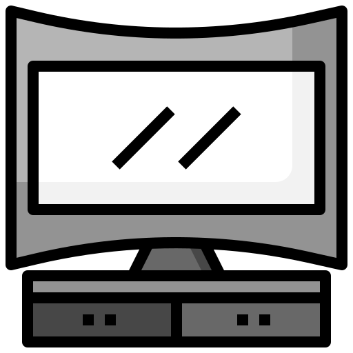 televisor icono gratis