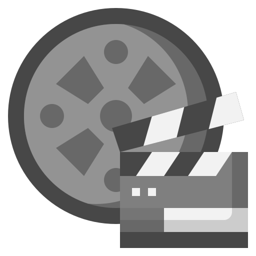 carrete de película icono gratis