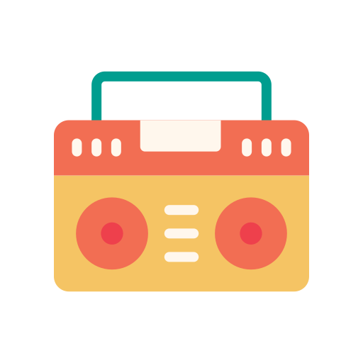 boombox icono gratis