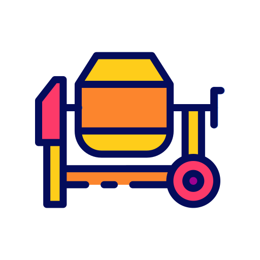 Concrete mixer free icon Concrete mixer free icon