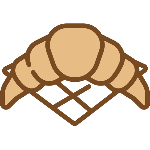 croissant grátis ícone croissant grátis ícone