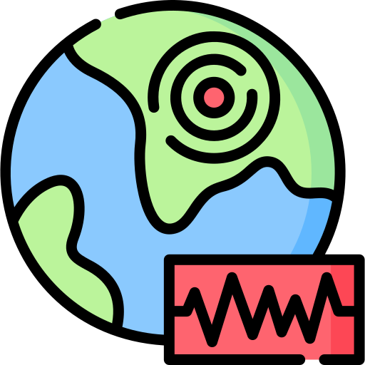 Seismology Special Lineal Color Icon