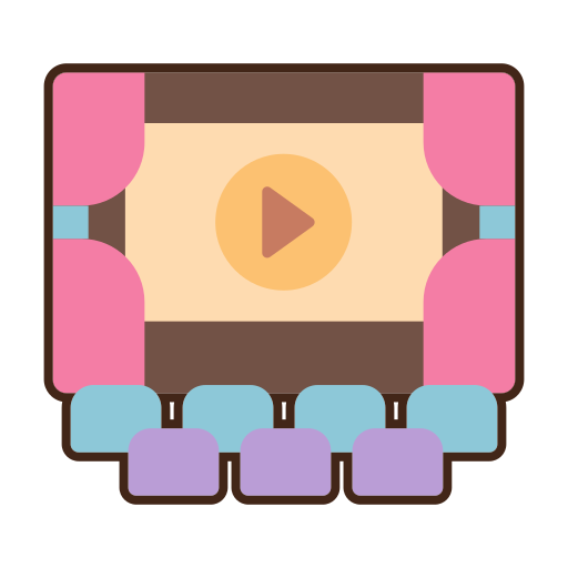 pantalla de cine icono gratis