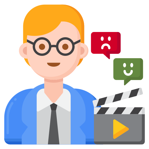 reseña de la película icono gratis