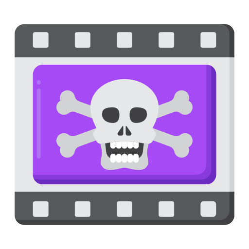 película de terror icono gratis