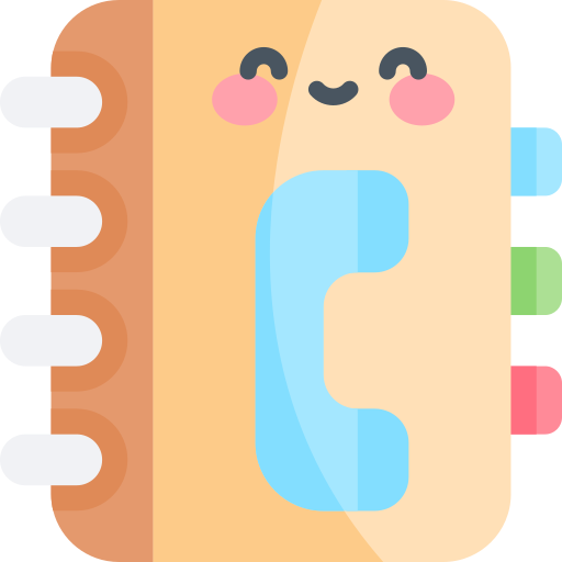 Phone book free icon