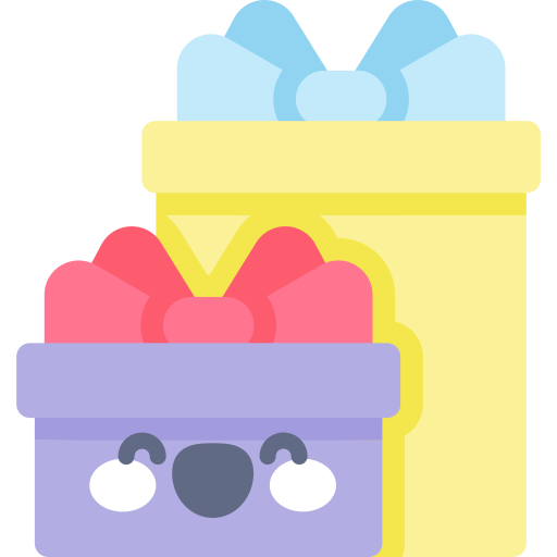 Gift free icon