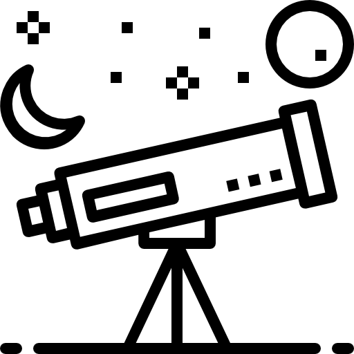 Telescope free icon