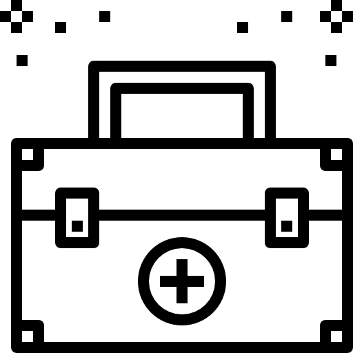 trousse de premiers secours Icône gratuit