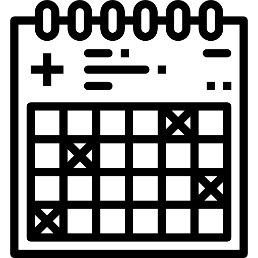 calendario icono gratis