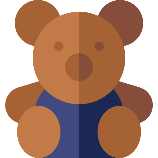 oso de peluche icono gratis