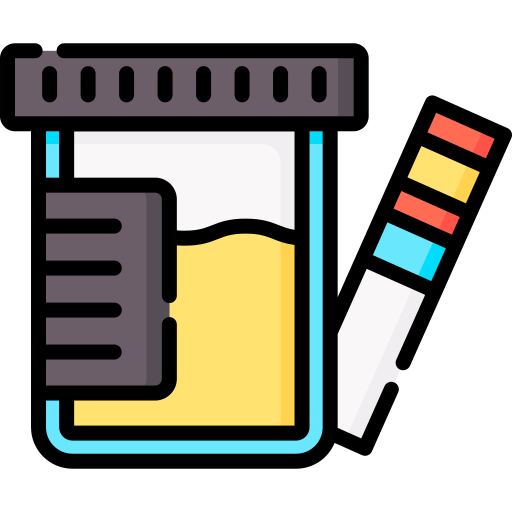 Urine Special Lineal color icon