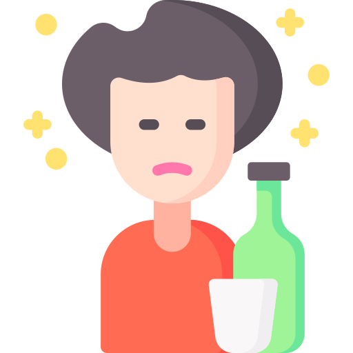 Alcoholism Special Flat icon