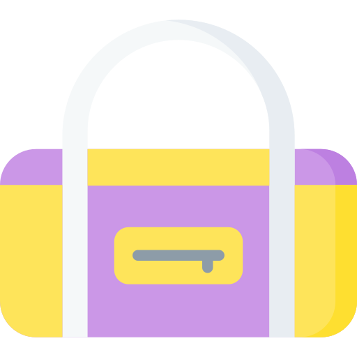 bolsa de deporte icono gratis