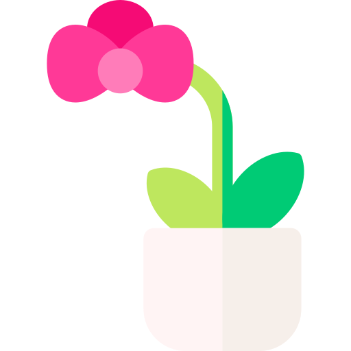 orquídea icono gratis