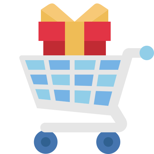 carrito de compras icono gratis