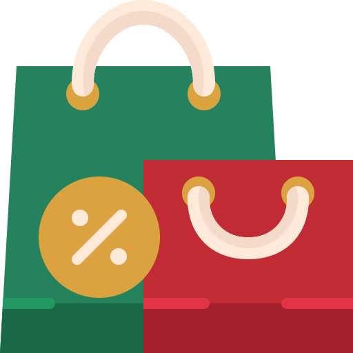 bolsas de compra icono gratis