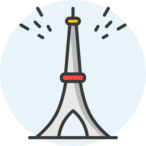 torre eiffel icono gratis