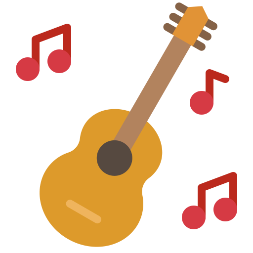 guitarra icono gratis