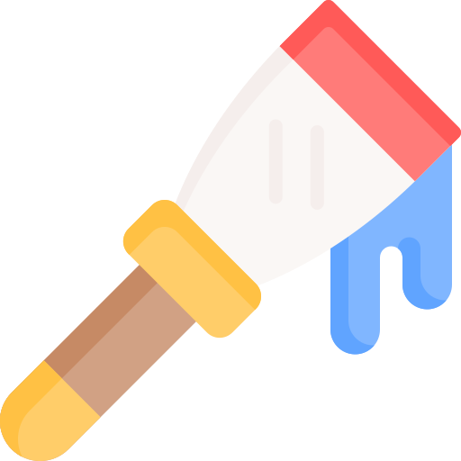 Putty knife free icon