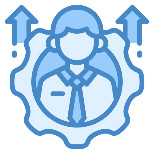 Generic Blue Personal development icon