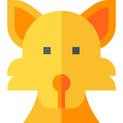 Fox Basic Straight Flat icon