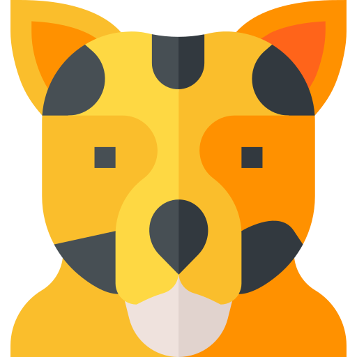 leopardo icono gratis