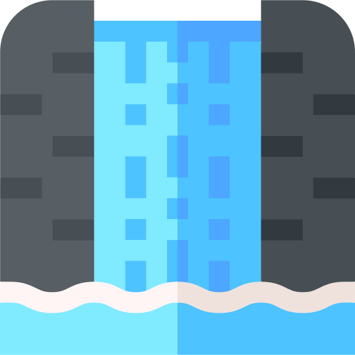 cascade Icône gratuit cascade Icône gratuit